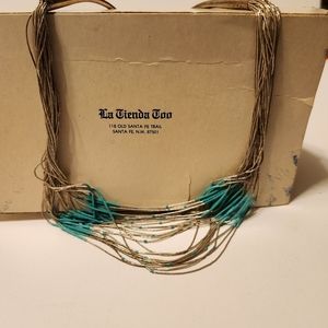 Jewelry - Silver and Turquoise necklace